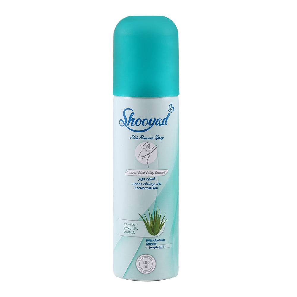 Hair remover spray with Aloe Vera